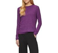 QS 2158408 Maglione con Colletto Alto e Bordi arrotolati, 46W0, S Donna