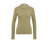 QS 2162935 T-Shirt, Verde Oliva, M Donna