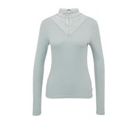 QS 2162940 T-Shirt, Verde Salvia, S Donna