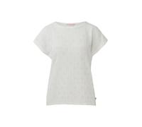 QS 2165343 T-Shirt, Bianco, XL Donna