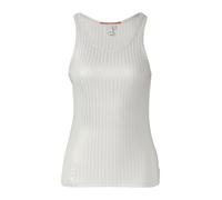 QS 2167416 T-Shirt, Argento, M Donna
