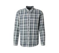 QS Camicia blu colomba / grigio / menta Uomo QS M