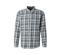 QS Camicia blu colomba / grigio / menta Uomo QS XL