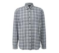 QS Camicia grigio / grigio scuro / offwhite Uomo QS L