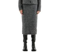 QS Donna 2174478 Midi Gonna a Maglia, 99W0_Grigio, 40