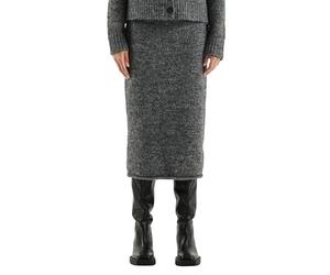 QS Donna 2174478 Midi Gonna a Maglia, 99W0_Grigio, 44