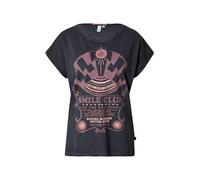 QS Maglietta crema / pesca / borgogna / nero Donna QS M crema / pesca / borgogna / nero
