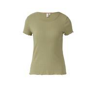 QS 2167409 T-Shirt, Verde Oliva Chiaro, M Donna