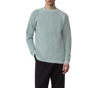 QS Maglione Lavorato a Maglia Lavato con Struttura, Verde Salvia, L