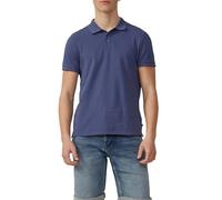 QS Polo in piqué, Blu Scuro, XL