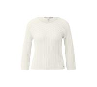QS Pullover guscio d'uovo Donna - Abbigliamento - Taglie comode - Pullover e cardigan - Pullover QS XL