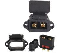 QS8-S Connettore resistente alla batteria antistatico con alloggiamento per applicazioni ad alta corrente 130A 600V Nylon Plastica 8-10AWG Compatibile con modelli di aeromobili (maschio)