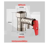 QSBVSO 1/2. "BSP. Valvola di sicurezza Valvola di ritegno Valvola di rilievo Valvola di rilievo Accessori Accessori Compatible With acqua elettrica Generale(A)