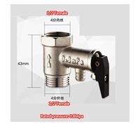 QSBVSO 1/2. "BSP. Valvola di sicurezza Valvola di ritegno Valvola di rilievo Valvola di rilievo Accessori Accessori Compatible With acqua elettrica Generale(B)