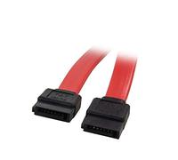 QSBVSO 18 Pollici 6 GB/s SATA3. Seriale Dati ATA. Cavo Compatible with Pc Computer Portatile Sata 3.0 sataiii 6 Gbps. Disco Fisso Disco del Disco Rigido/SSD - Nero(18 Inches,Red)