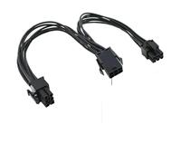 QSBVSO 20CM Alimentazione del PC processore Molex 8 Pin a 2 PCI -e 8 (6 + 2) Pin PCI Express Grafica connettori Compatible with schede di Cavo Splitter Interne Potenza(15CM,PCIe 6Pin to 2X 6Pin)