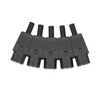 QSBVSO 5 PZ IEC 320 C13 Adattatore Femmina Presa a 3 Pin Cavo di Alimentazione Connettore Ricollegabile