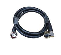 QSBVSO 50-9 Cavo 1/2 Super Flexer Feeder Line Diin Angolo retto maschio a L29 DIN. Angolo retto maschio Rf. Estensione cavo coassiale(3m)