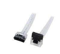 QSBVSO 5PCS SATA 3 Cavo, Super Speed SATA3. Controller Compatible with SSD HDD Disco Rigido SATA III. FO Data Connector rASUS Gigabyte Msi. Vendita all'Ingrosso(45CM,Silver 90 Degree)