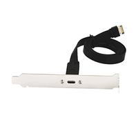 QSBVSO Adattatore di prolunga for Intestazione Scheda Madre for Montaggio su Cavo a Pannello, Cavo di prolunga for Pannello Anteriore for Interni 3.1 10G 20Pin