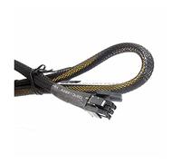 QSBVSO Cavi VGA PCI-E da 58 cm 6 + 2 Pin for Nero e amp;Arancio 750-850 Set di cablaggi G2/P2/T2 Cavi VGA con Guaina Individuale Wire Har