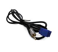 QSBVSO Cavo Adattatore Aux Compatibile con VW Pa-ssat B5 AU-di CD PLA-YER 3.5MM Golden Jack 8pin al Cavo di Ingresso Linea Aux