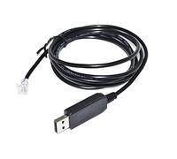 QSBVSO Cavo da USB A RJ11 Compatibile con P1 POORT Dutch SLIMME Meter Iskra AM550 Landis GYR E350 KAIFA MA105 DSMR con DOMOTICZ su RASPBERY(1M,Kaifa MA105 en MA304)