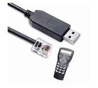 QSBVSO Cavo di aggiornamento del collegamento del PC del controllo manuale CP2102 U Cavo di aggiornamento del firmware da seriale RS232 a RJ11 6P6C(1M)