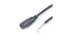 QSBVSO Cavo di Alimentazione CC Cavo connettore Maschio/Femmina DC5.5 * 2.1 Cavo Quadrato 0,3 Cavo Parallelo Rosso e Nero(DC5.5X2.1 Female)