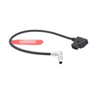 QSBVSO Cavo di Alimentazione Z Cam E2 S6/F6 ruotabile ad Angolo retto da 2 Pin a Dtap(30CM)