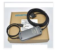 QSBVSO Cavo di Programmazione PLC S7-200 Adattatore PC-PPI+ for 6ES7901-3CB30-0XA0 Linea di Download 187,5 kbps Supporto WIN7/XP(USB-PPI (USB Type))