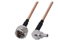 QSBVSO Cavo RG316 kabel f maschio a CRC9. Spina maschile Rf. Adattatore coassiale Connettore del connettore Jumper 0,1-3m(0.1m)