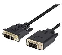 QSBVSO Cavo Video da 1,8 m. DVI 24 + 1 Pin a. VGA 1. Cavo 5pins Compatible with connettersi Pc Proiettore dello Schermo del Monitor e TV Schermo DVI Cavo a. VGA. Cavo