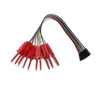 QSBVSO Clip for Gancio di Prova 1 pz 10 Pin.Cartella di Test dell'analizzatore Logico con connettore Femmina Du-PON.per 24M 8CH