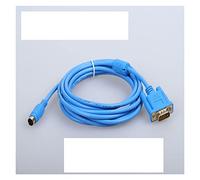 QSBVSO DOP-FX for Delta HMI DOP-107BV/107EV DOP-130BQ Collegamento a FX3U FX2N Cavo di Programmazione PLC Serie FX3G DOP A/B-FX(DOP(B)-FX(Goldplate),2m)