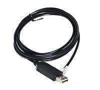 QSBVSO FT232RL Cavo di AGGIORNAMENTO Equatoriale da USB A RJ9 RJ11 4P4C Cavo di Controllo HC Compatibile con IEQ30 IEQ45 ZEQ25 CEM60 CEM25P CME120-EC(3m,FT231XS Chip)