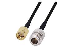 QSBVSO LMR240 50-4 RF. Cavo coassiale Rp-sma/sma Maschio e femmina a N Connettore maschio e femmina LMR-240. Cavo di salto della coassiale della bassa perdita(2m,5 SMAM-NF)