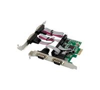 QSBVSO PCI-E X1 CH384L 4S DB9 RS232 Serial Port Native Industriale COM1 Scheda di espansione Porta seriale, indipendenti 4 Porte seriali