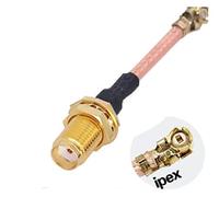 QSBVSO RG178. Cavo U.FL IPX IPEX. a Rp-sma/sma Antenna del cavo di estensione femminile maschio Rf. Ponticello cavo trecc(1m,3 SMAF-IPEX)