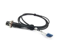 QSBVSO SM, 2C, G657A1, 4,0 mm, Cavo Armato LS-ZH, 0,5/1/2 M, ODC Quadrato/Rotondo a Cavo Patch in Fibra Ottica LC/UPC, 30 cm dal connettore LC(0.5M Round-FC)