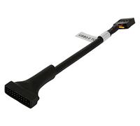 QSBVSO USB 2.0. Scheda Madre Mainboard 9 Pin Femmina Intestazione a USB 3.0 20. Cavo del convertitore dell'adattatore Maschio dell'alloggiamento del Perno