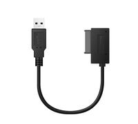 QSBVSO USB3.0. A M~Ni sata. II 7 + 6 13 Cavo convertitore Adattatore Pin Compatible with Laptop CD/Dvd Rom Drive Slimline.(USB3.0 20CM)