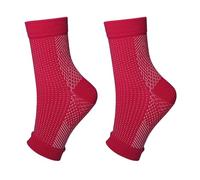QSCTYG 1 Paio di Calzini a Compressione infusi di Rame, Calzini antidolorifici for la Caviglia, Calzini Sportivi da Corsa e Yoga a Compressione Anti-Fatica(1Pair-Style3,S/M)