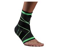 QSCTYG 1 pz. Cintura con Cinturino in Nylon for Compressione Caviglia Supporto Sport all'Aria Aperta Calcio Protezione articolazione Caviglia(Green,M)
