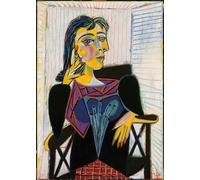 QSDTGHUIKP Pablo Picasso Wall Art《Ritratto di Dora Maar》Quadro su tela Pablo Picasso Poster e stampe per camera da letto Wall Picture Decor 60x80cm senza cornice