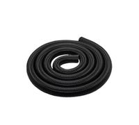 QSEBHYQHU Interno 38 mm, esterno 45 mm, compatibile con EVA, tubo flessibile for aspirapolvere domestico, cannucce, tubi morbidi, soffietti, accessori for tubi for aspirapolvere, parti nere(Black-2m)