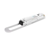 QSFPTEK 100GBASE-BXSR BiDi QSFP28 850nm 100m Dom Duplex LC MMF Optical Transceiver Module Compatible Intel QSFP-100G-SRBD