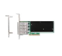 QSFPTEK 10G Scheda Di Rete Ethernet, Scheda Di Rete Server Porta 4*SFP Con Chip XL710-BM1, Scheda Ethernet 10gbit/S, Scheda Nic Lan, Supporto Pci-E Per Windows Server/Linux/Vmware