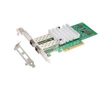QSFPTEK 10GB Scheda di rete Ethernet, 2*SFP+ Porta Scheda di rete server for 82599ES Chip, Ethernet 10G Gigabit adattatore Ethernet, scheda di rete LAN PCI-E Supporto Windows 7/8/10/Linux/VMware