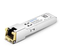 QSFPTEK 2.5GBASE-T SFP a RJ45 Modulo, 2.5G Ricetrasmettitore Mini-GBIC Compatibile per Cisco SFP-2.5G-T, Ubiquiti, MikroTik, TP-Link Switch or Router, fino a 100m (Supporta solo la porta SFP 2.5G)